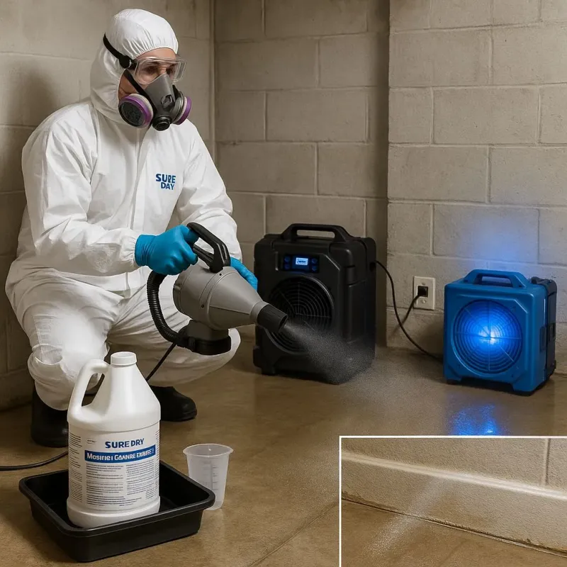 Sanitization and Odor Removal process in Hillsborough, NJ