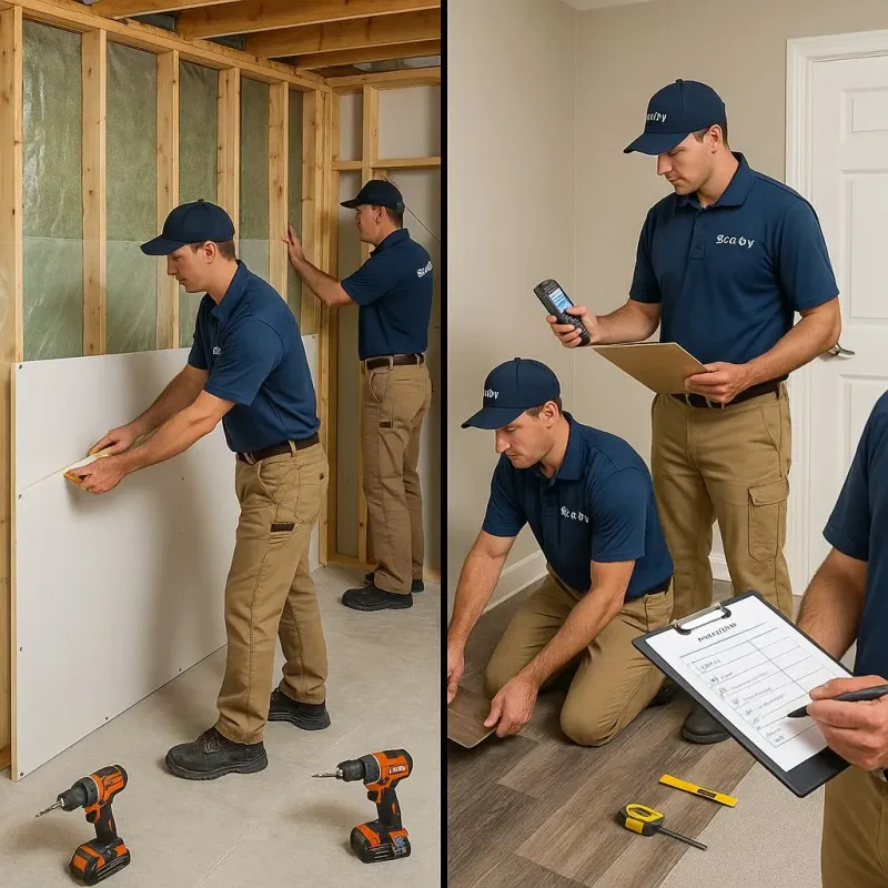 Repairs and Reconstruction process in Hillsborough, NJ